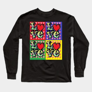 Pop Art Love 1 Long Sleeve T-Shirt